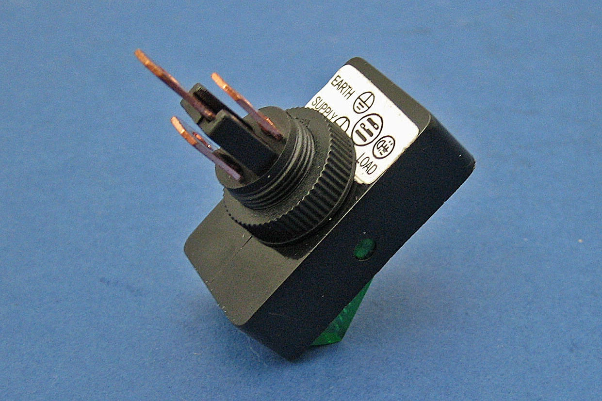 Switches > Rocker Switches - On/off rocker switch - 3 x 6.3mm blade ...