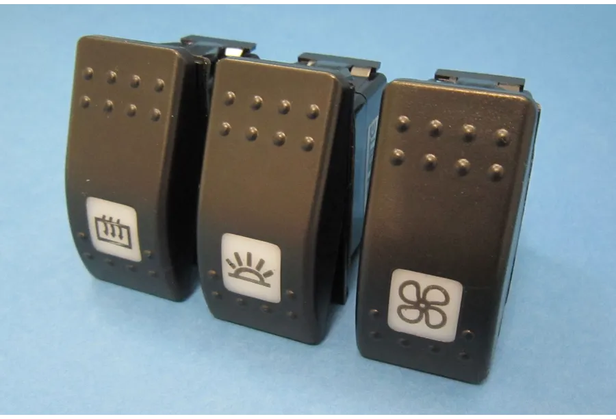 Switches > Rocker Switches - On/Off Specific Panel Modular Rocker ...