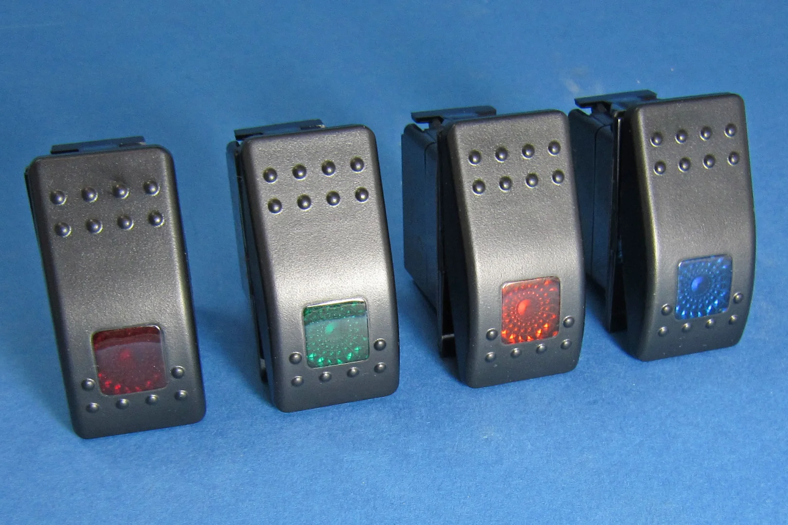 Switches > Rocker Switches - On/Off Coloured Panel Modular Rocker ...