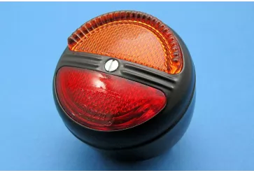 Combined tail light and indicator light